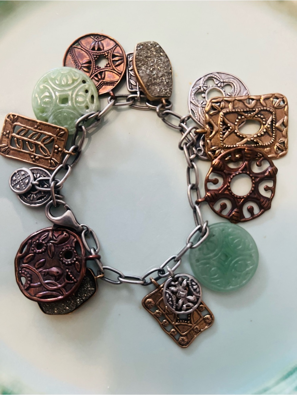 Beautiful Silpada Charm Bracelet great for summer